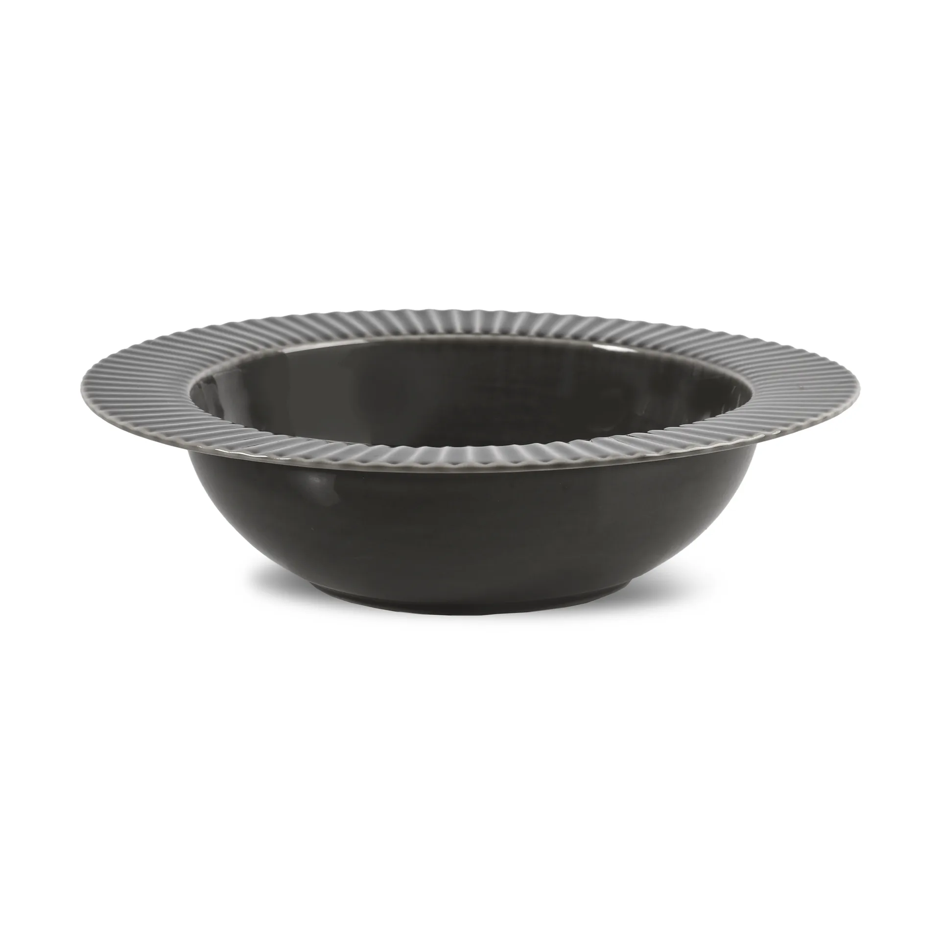 Coffee & More deep plate Ø22 cm, Grey Sagaform