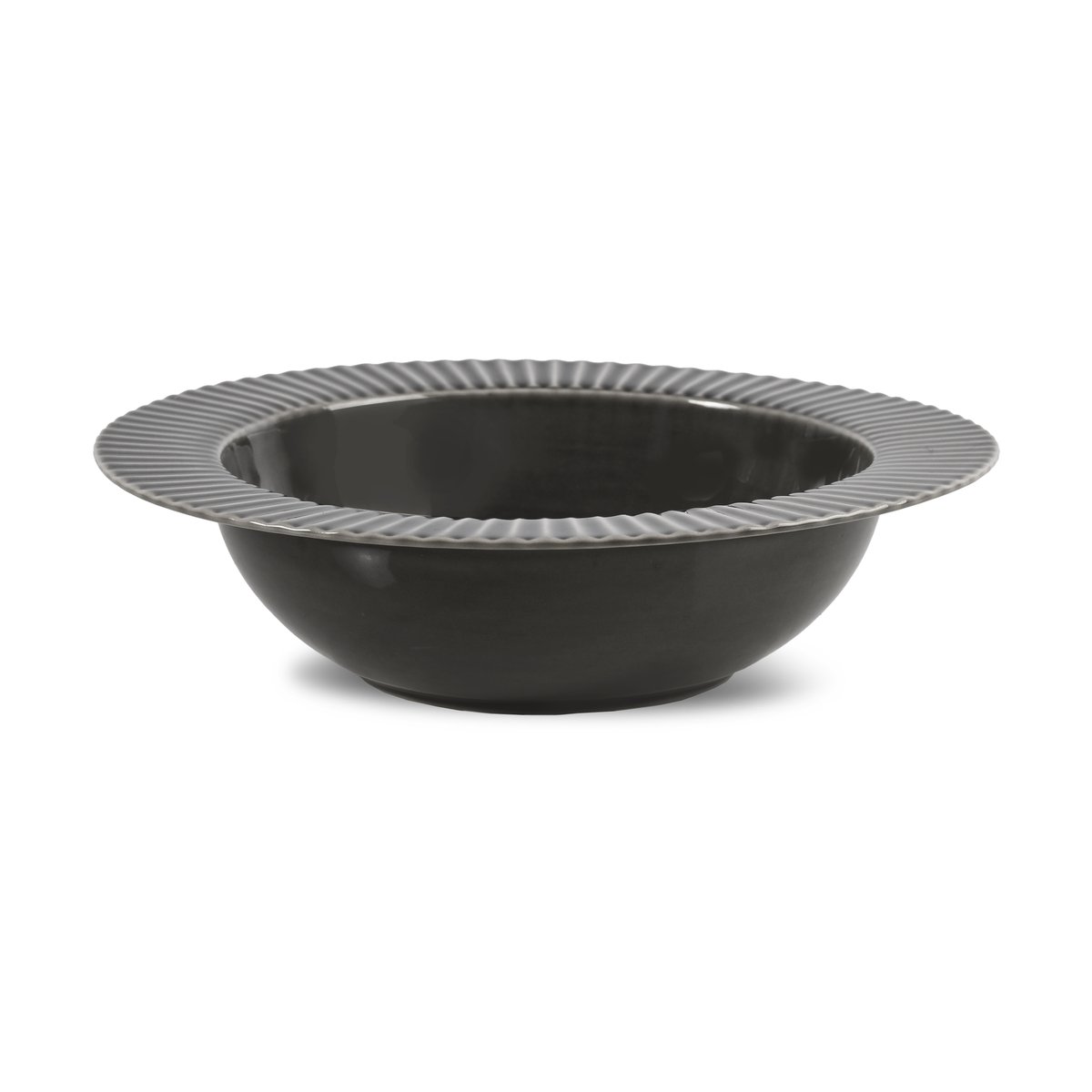 Sagaform Coffee & More deep plate o22 cm Grey | Scandinavian Design | Deep plates | Grey