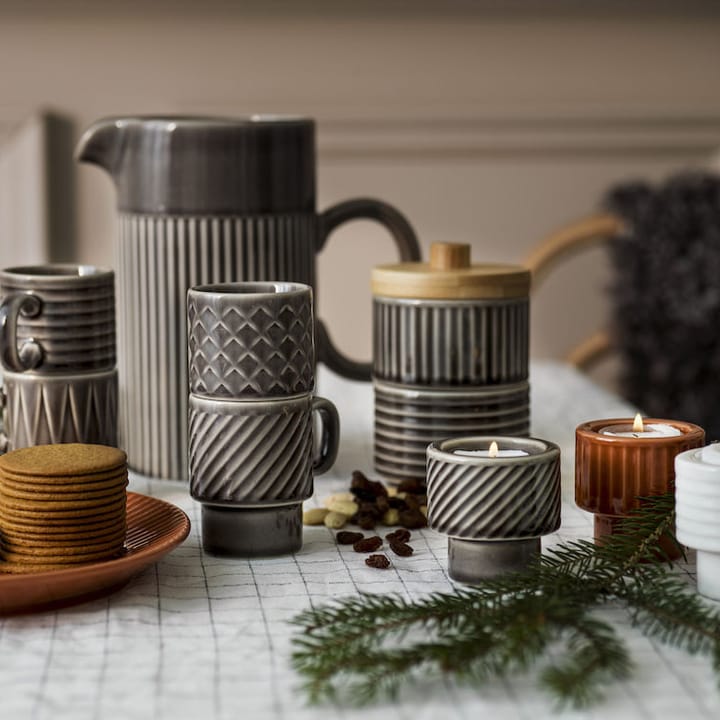 Coffee & More egg cup, Grey Sagaform