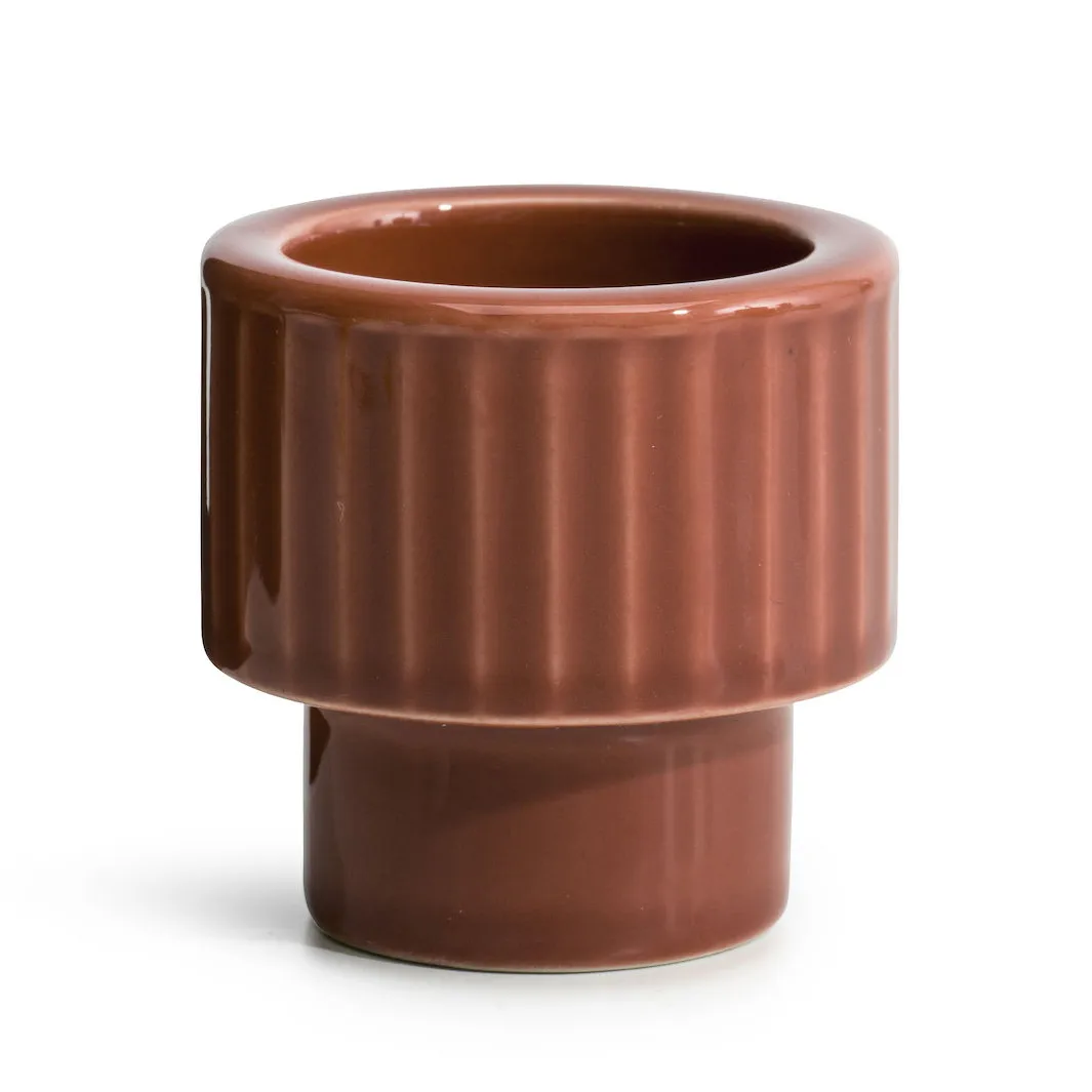 Sagaform Coffee & More egg cup Terracotta | Scandinavian Design | Egg cups | Red
