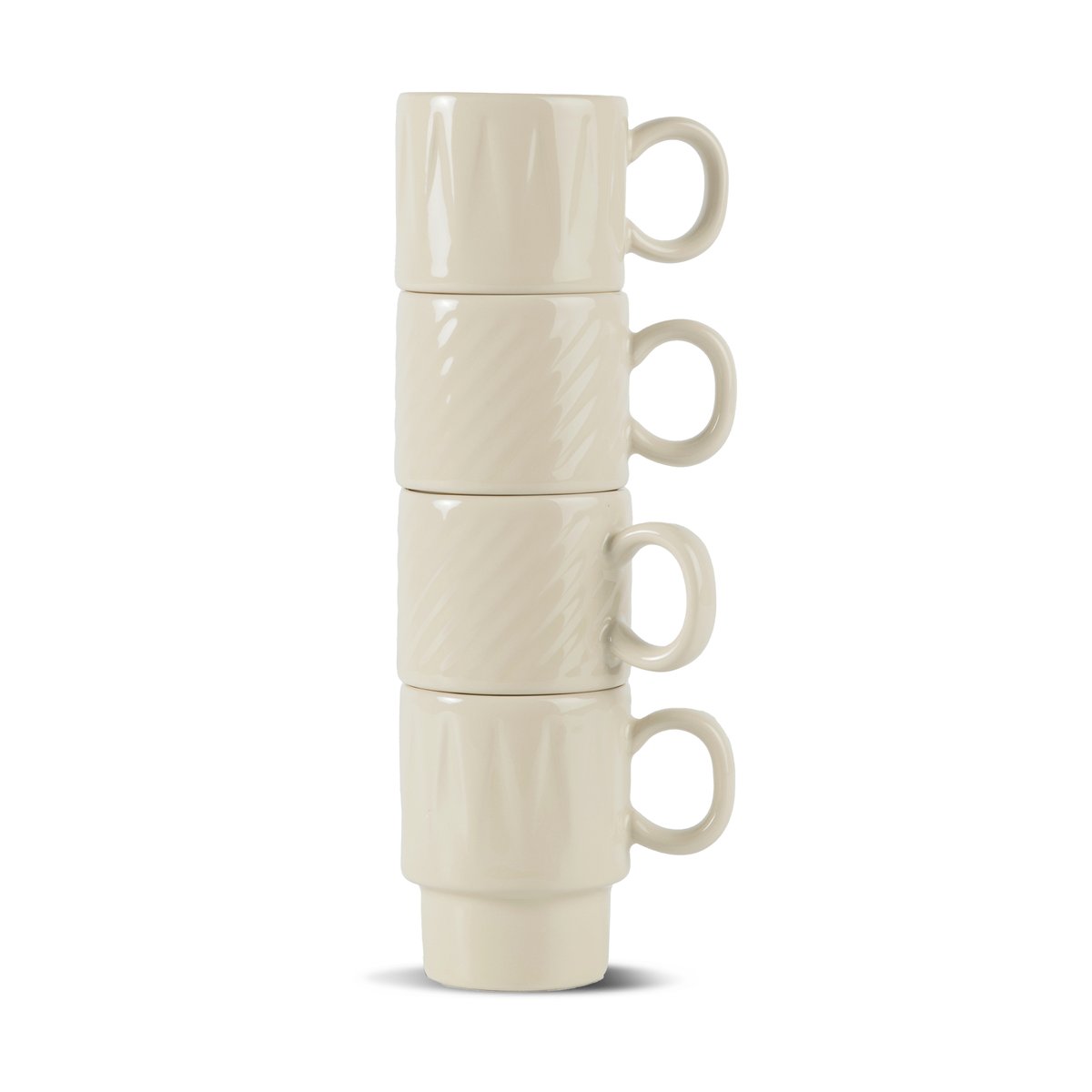 Sagaform Coffee & More espresso cup 4-pack Beige