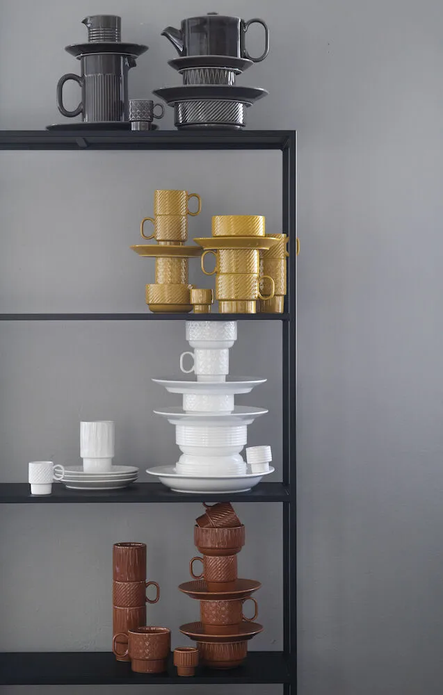 Coffee & More espresso cup 4-pack, White Sagaform