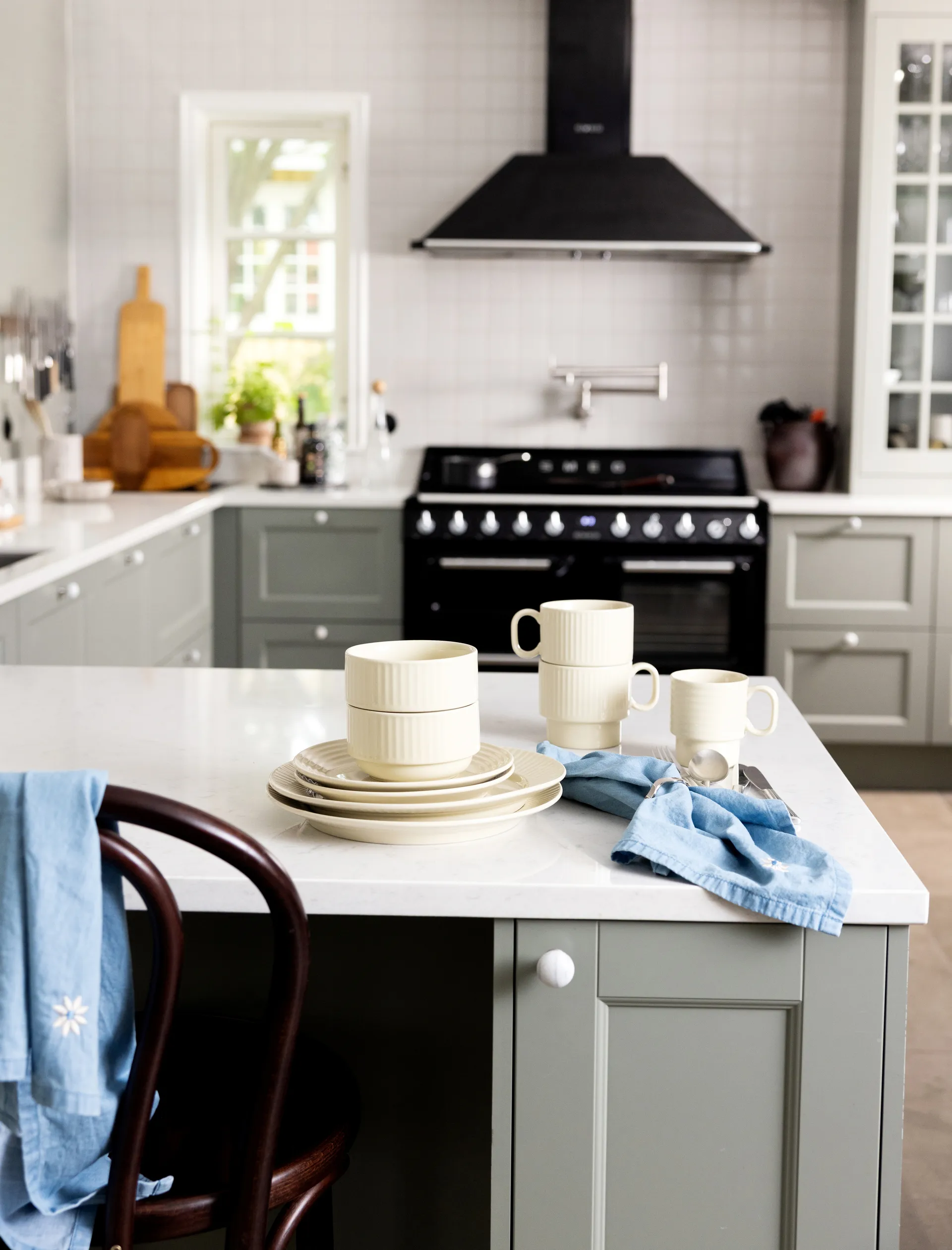 Coffee & More tea mug 2-pack, Beige Sagaform