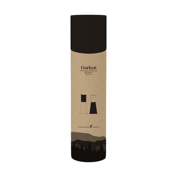 Cucumber salt and pepper grinder small 2 pieces - Black-brown - Sagaform