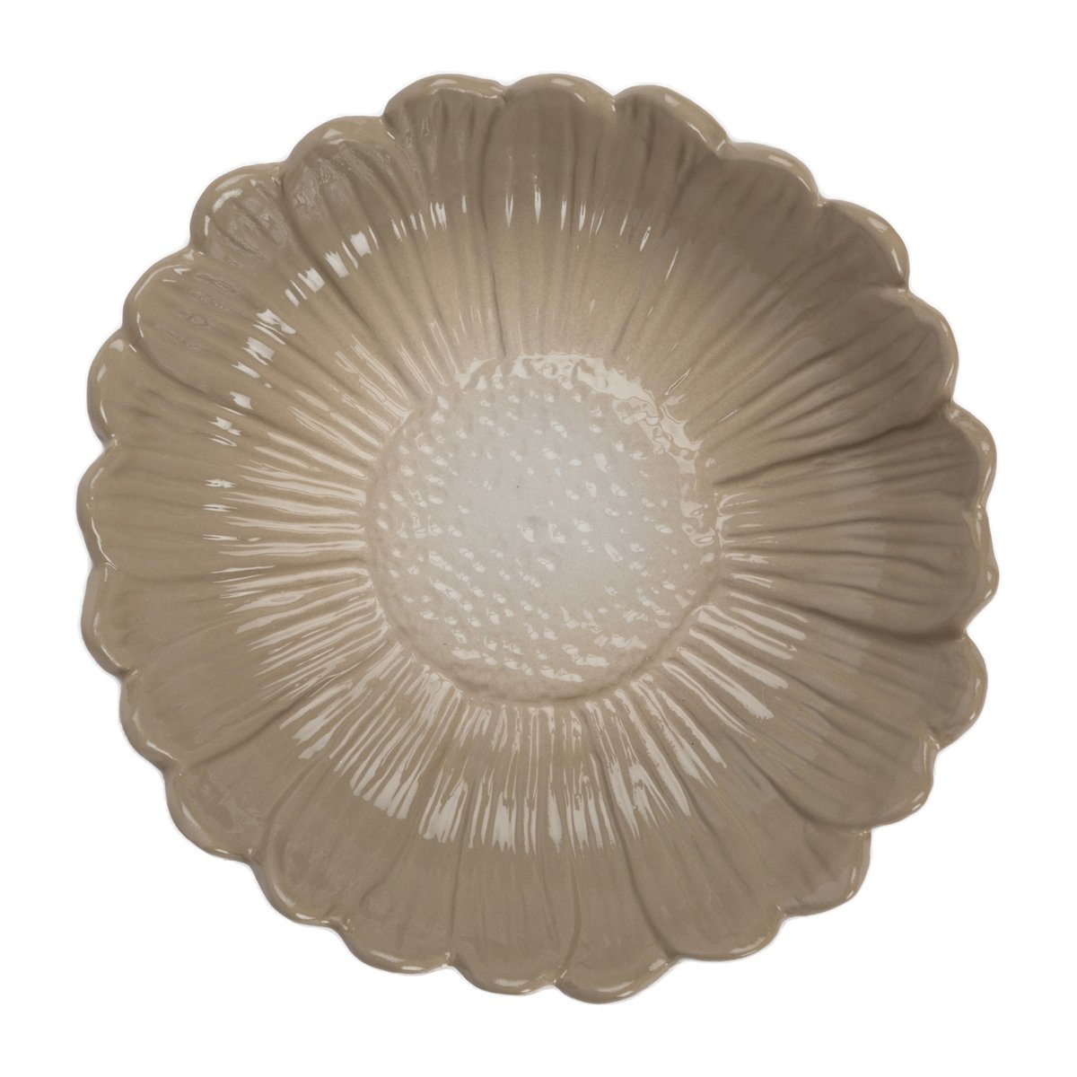 Sagaform Dagny deep saucer o20 cm Beige | Scandinavian Design | Deep plates | Beige