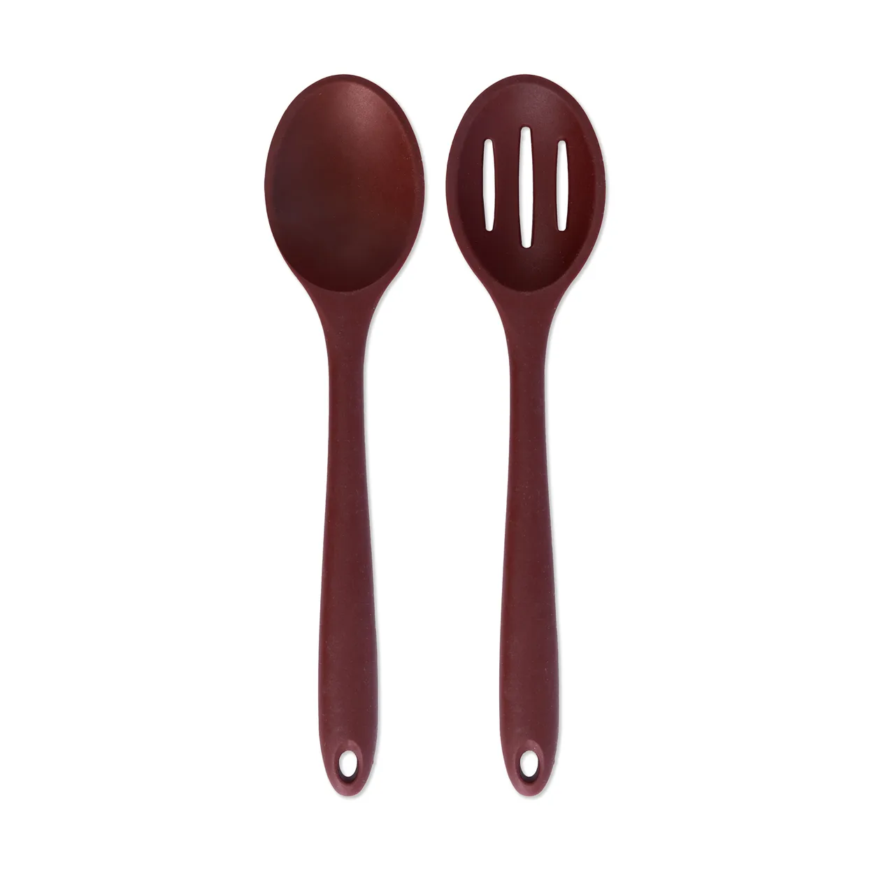 Sagaform Daniel serving utensils 2 pieces Burgundy | Scandinavian Design | Spoons, scoops & ladles | Red