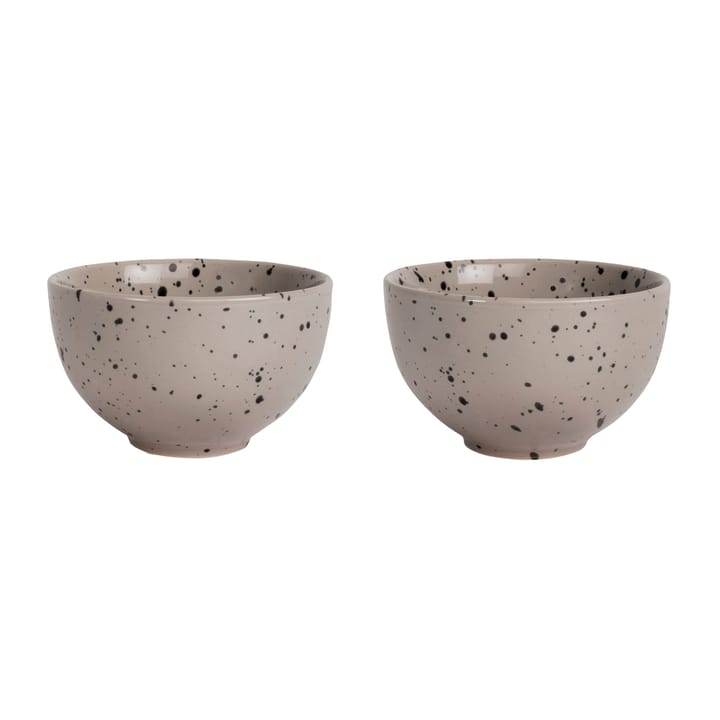 Ditte bowl 2-pack - grey-black - Sagaform