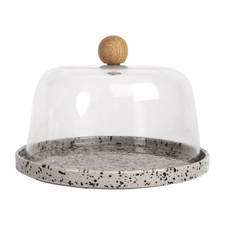 Ditte cheese dome - grey-black - Sagaform