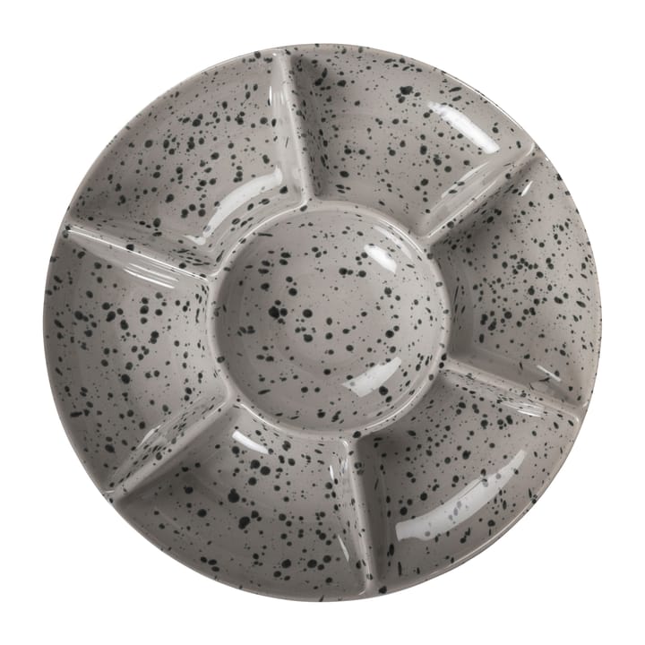 Ditte serving plate - grey-black - Sagaform