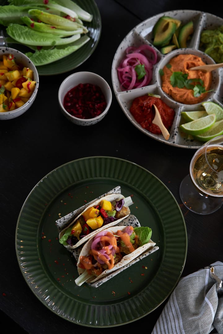 Ditte taco stand 2-pack, grey-black Sagaform