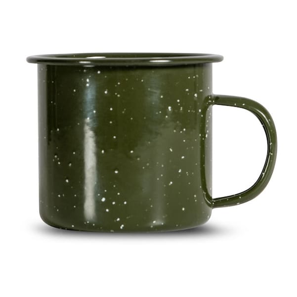 Doris enamel mug 35 cl - Green - Sagaform