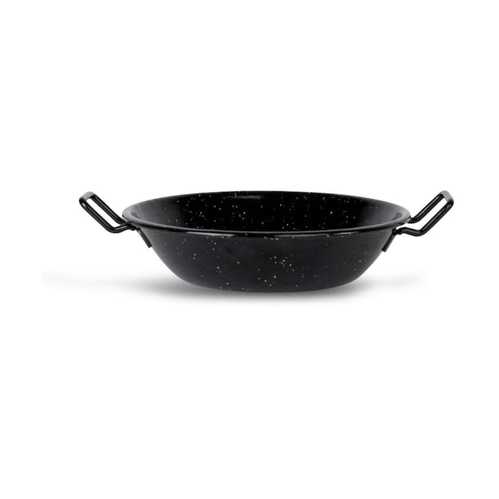 Doris enamelled wok small Ø23.5 cm - Black - Sagaform