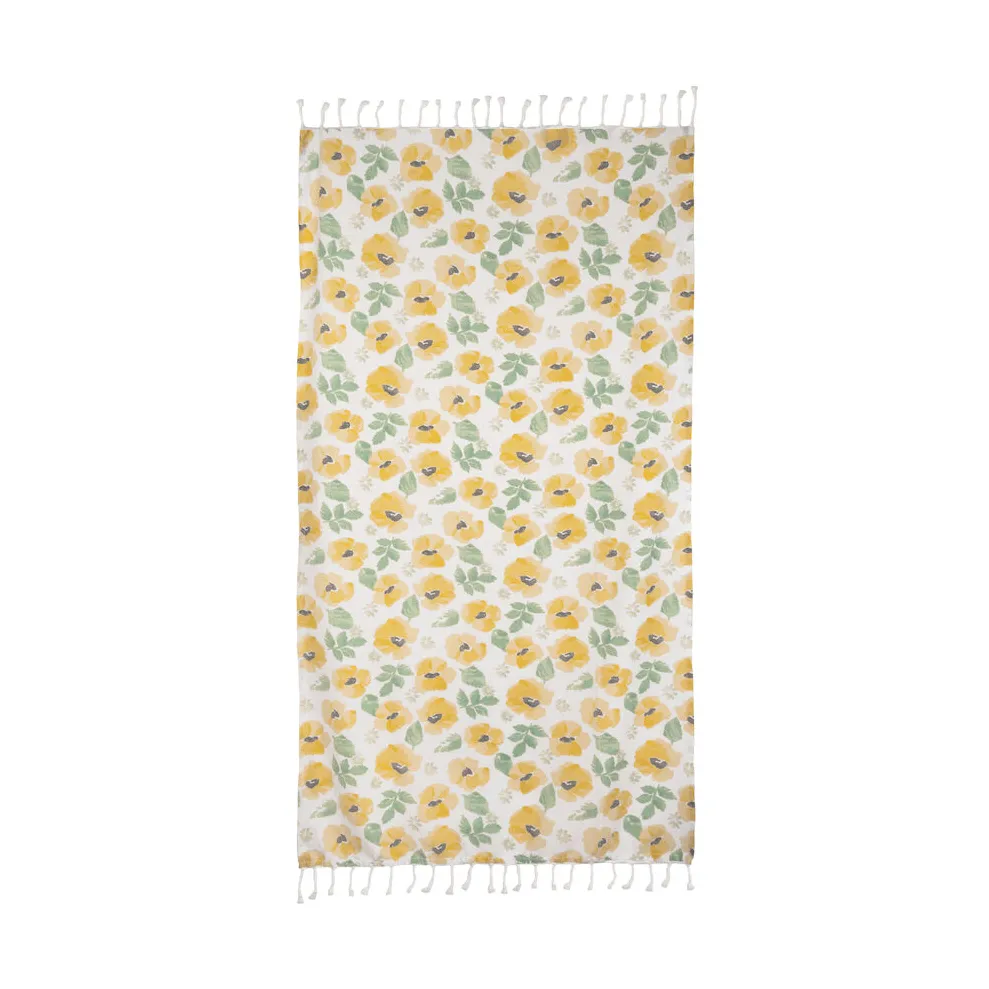 Eden hamam towel 90x170 cm, Mixed Yellow Sagaform