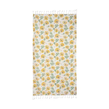Eden hamam towel 90x170 cm - Mixed Yellow - Sagaform