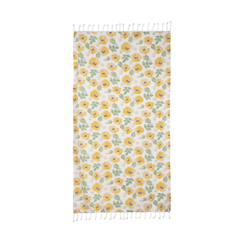 Sagaform Eden hamam towel 90x170 cm Mixed Yellow | Scandinavian Design | Bath towels | Multi