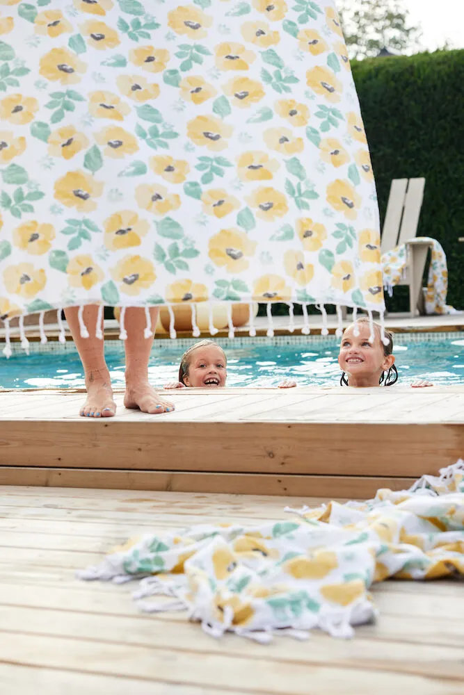 Eden hamam towel 90x170 cm, Mixed Yellow Sagaform