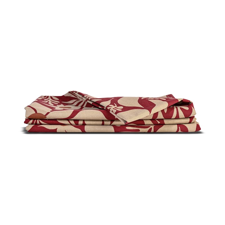 Edith tablecloth 150x280 cm - Wine red - Sagaform