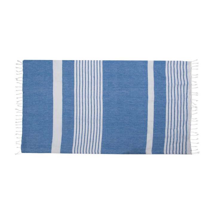 Ella Hamam bath towel 145x250 cm - Blue - Sagaform