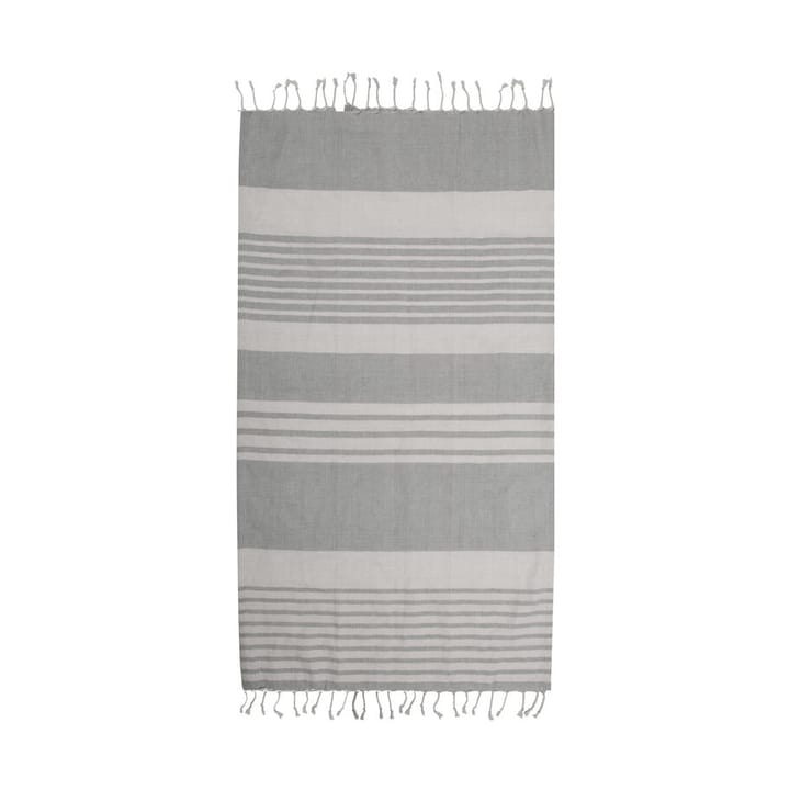 Ella hamam striped towel 90x170 cm - Grey - Sagaform