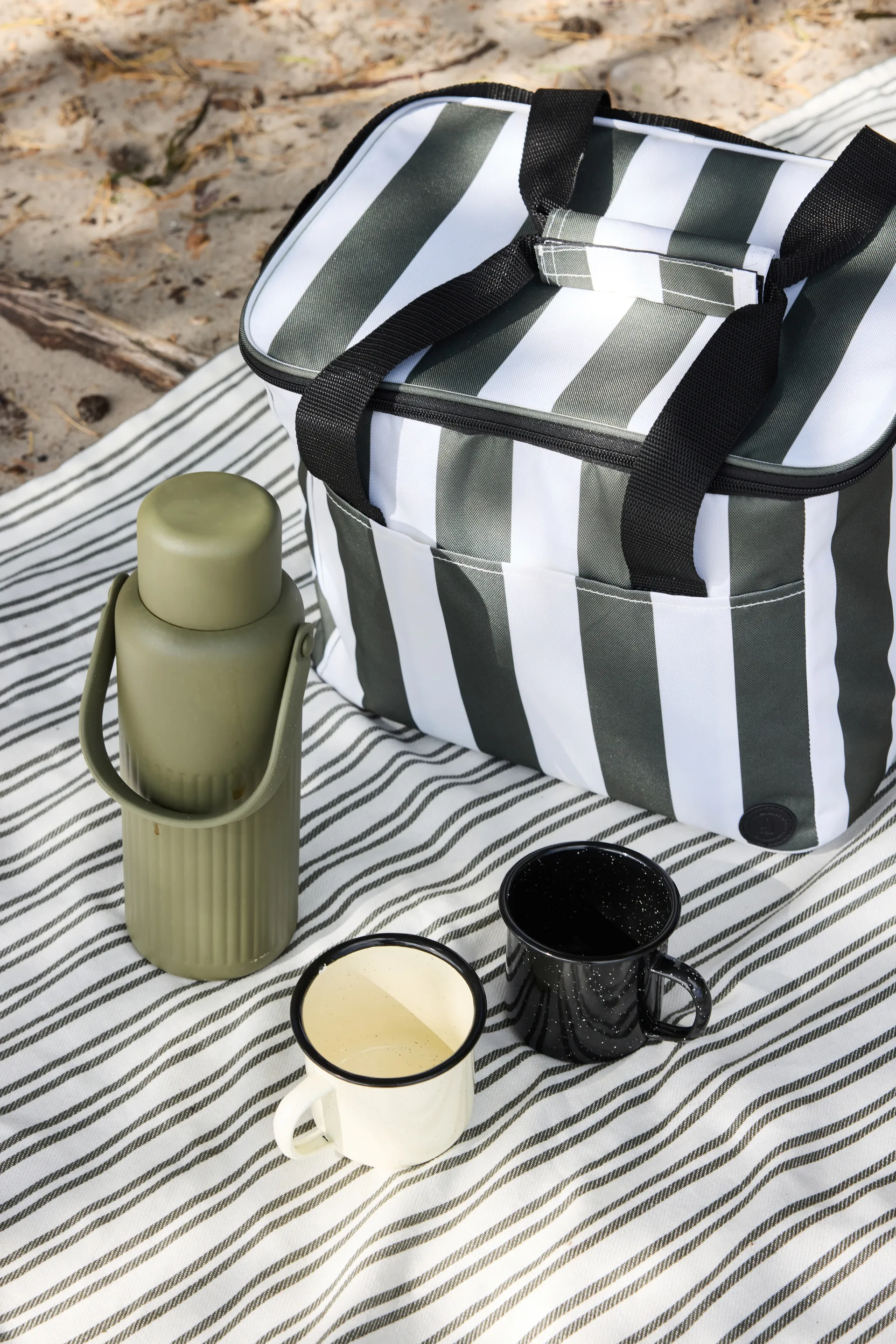 Ella hammam towel, Green, 90x170 cm Sagaform