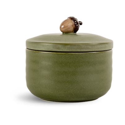 Ellen acorn jar with lid Ø13.5 cm - Green - Sagaform