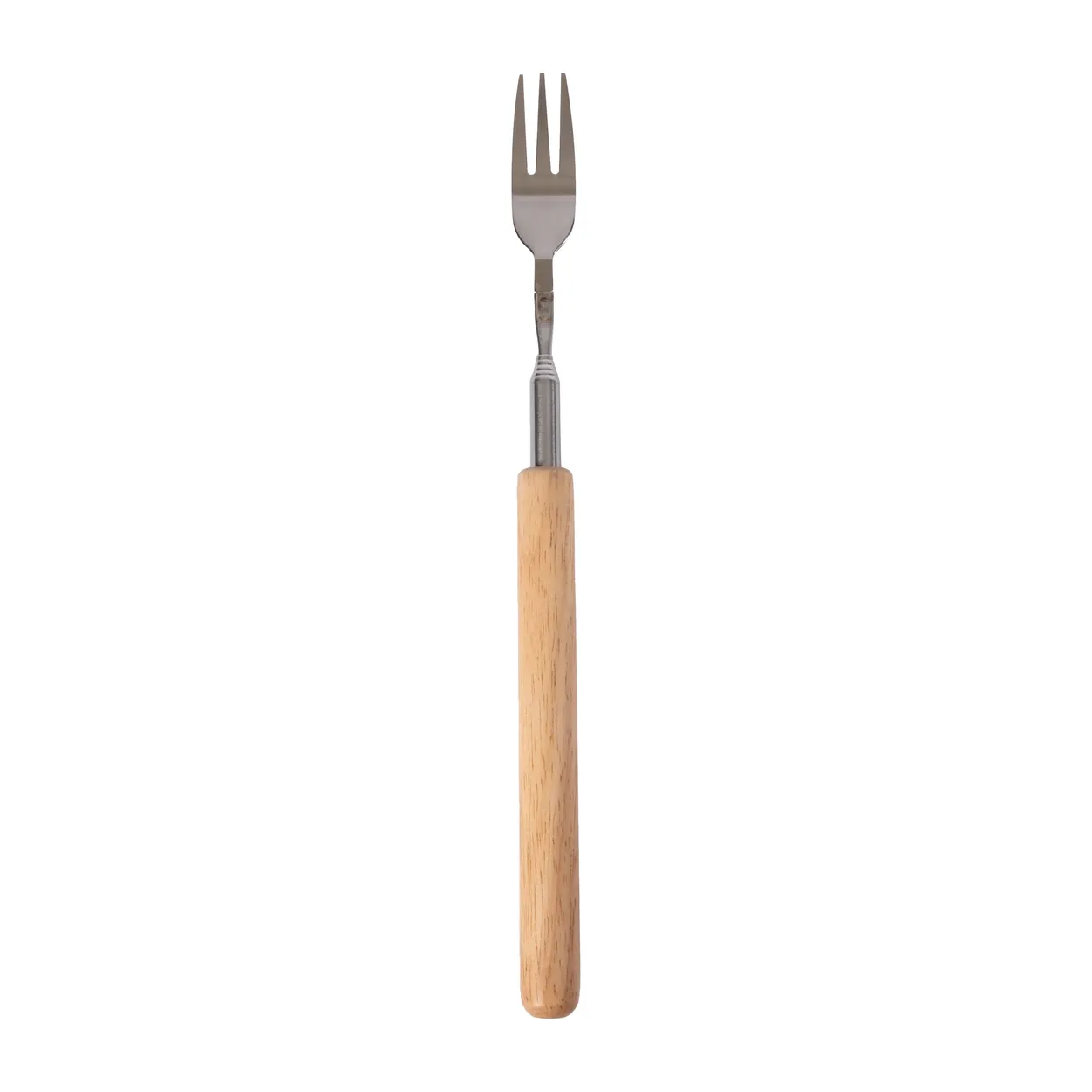 Sagaform Fredde folding sausage fork Stainless steel-rubber tree