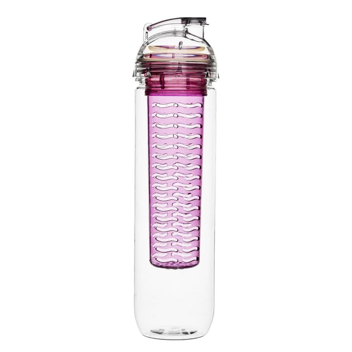 Fresh bottle with fruit piston 80 cl - pink - Sagaform