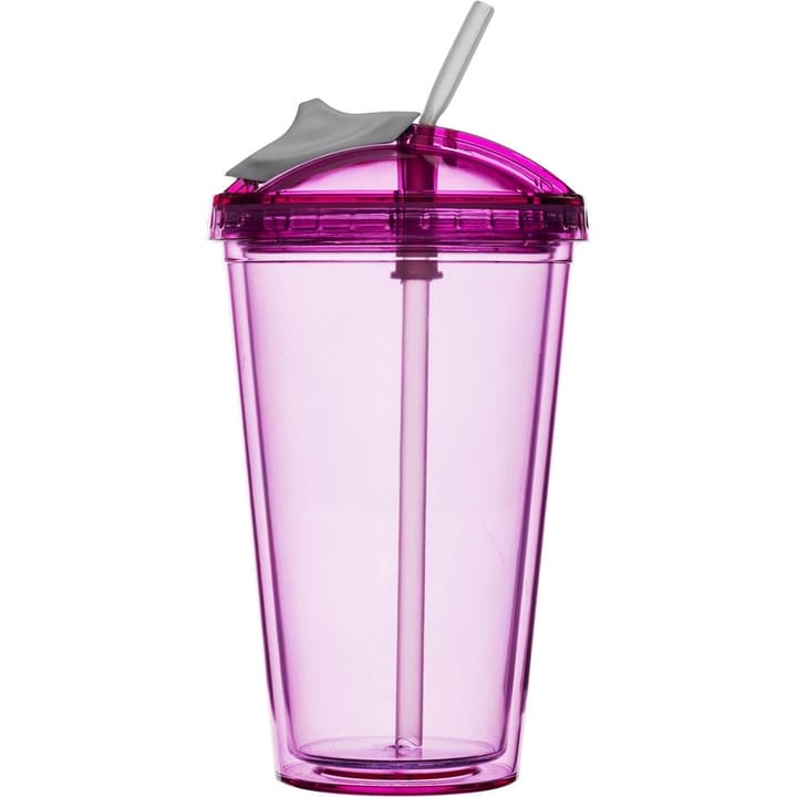 Fresh smoothie mug - pink - Sagaform