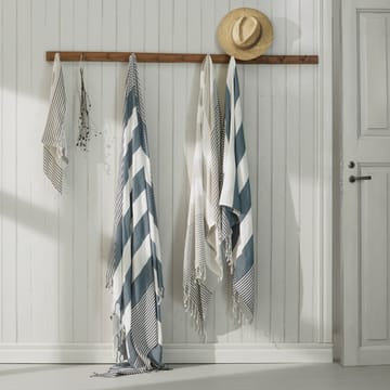 Hamam bath towel 145x250 cm - blue - Sagaform