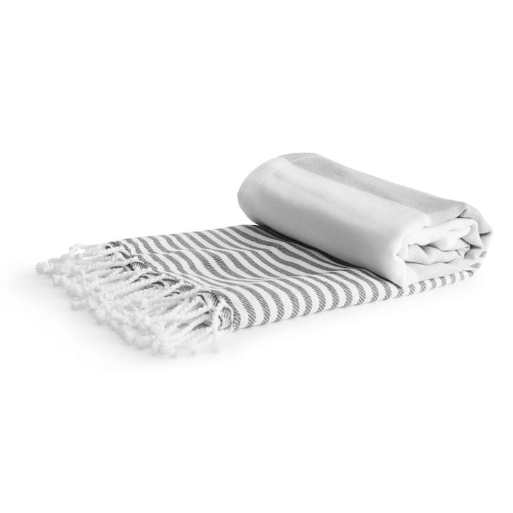 Hamam bath towel 145x250 cm - grey - Sagaform
