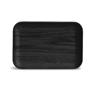Hanna plate - Black - Sagaform