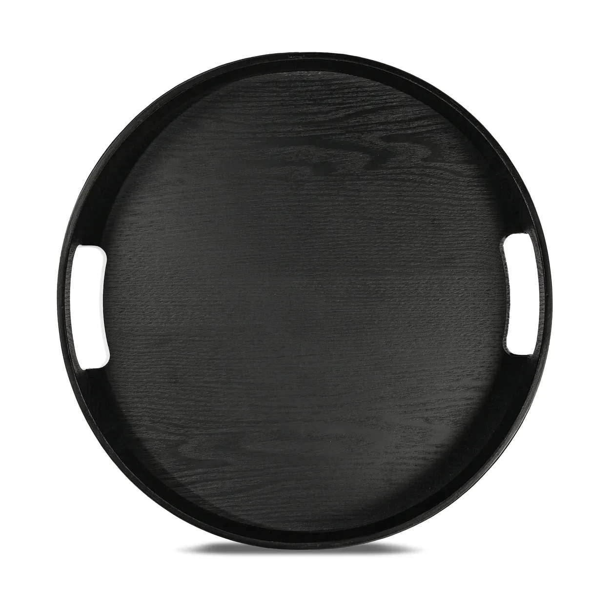 Sagaform Hanna round tray o35 cm Black | Scandinavian Design | Trays | Black