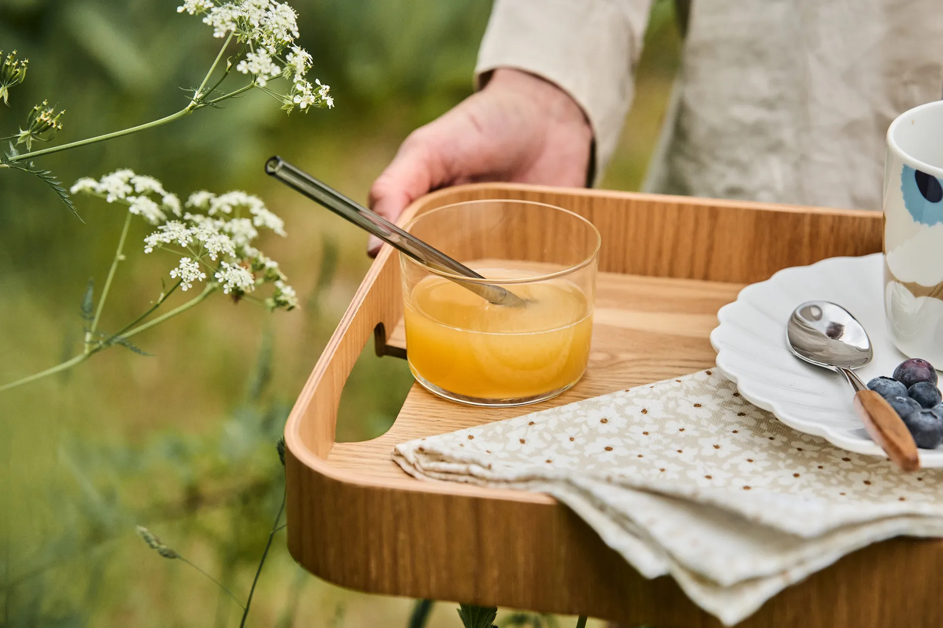 Hanna tray, Brown Sagaform