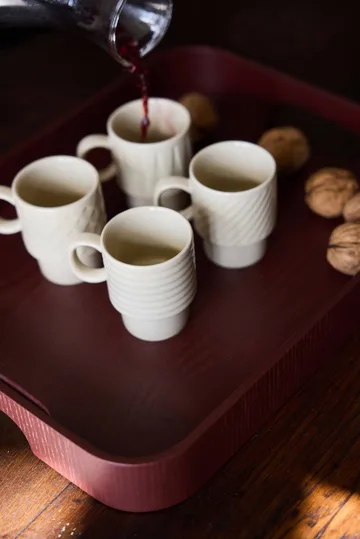 Hanna tray - Wine red - Sagaform