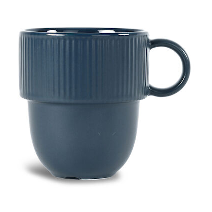 Sagaform Inka cup with handle 27 cl Blue | Scandinavian Design | Coffee cups | Blue