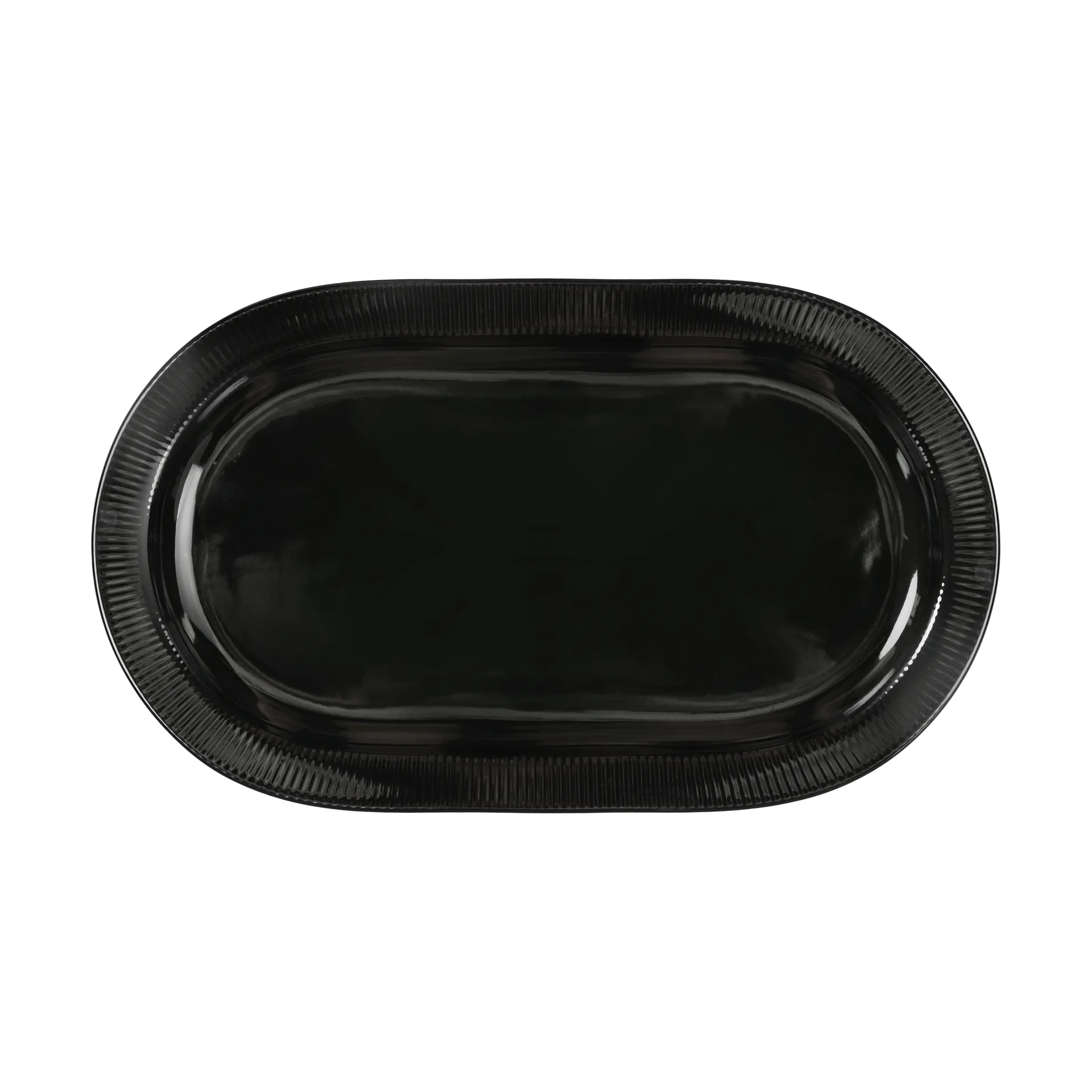 Inka serving platter, Black, 20x34 cm Sagaform