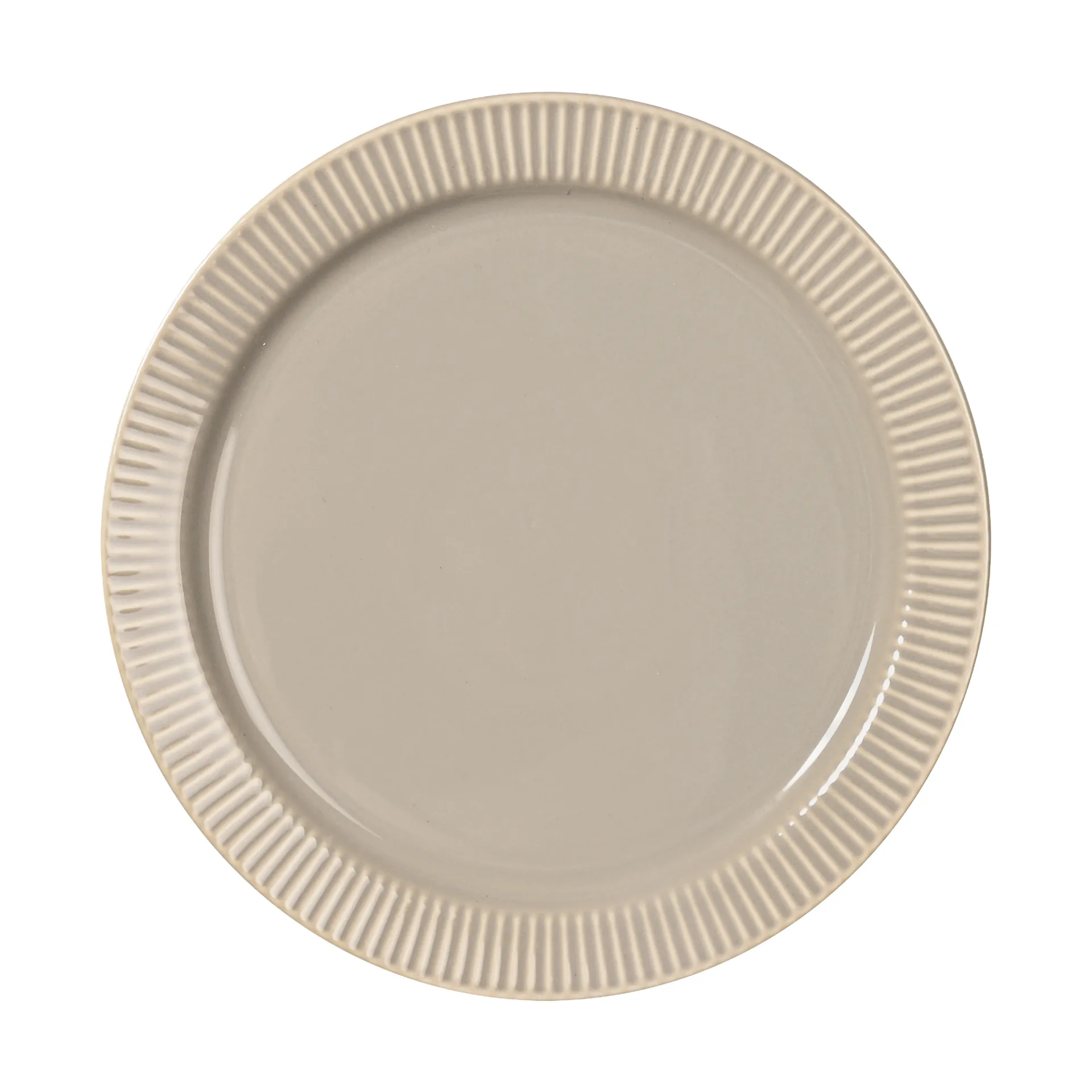Inka side plate, Beige-warm gray, Ø17 cm Sagaform