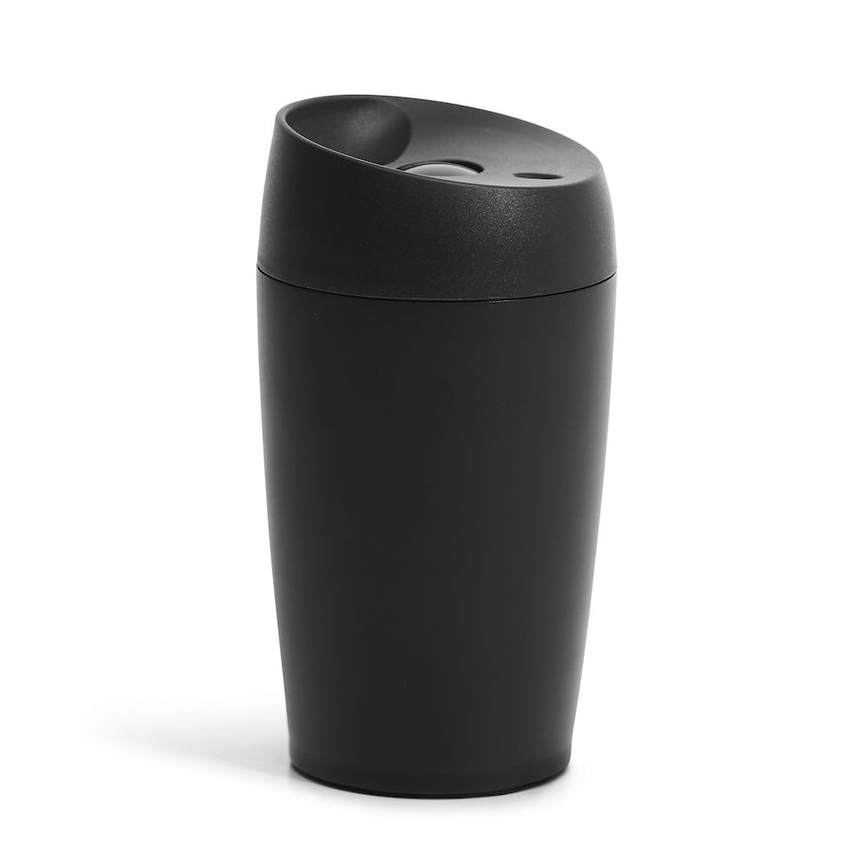 Sagaform Loke car mug 24 cl Matte black | Scandinavian Design | Thermal flasks & travel mugs | Black