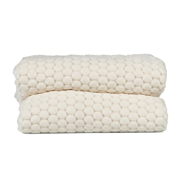 Maja fleece throw - White - Sagaform