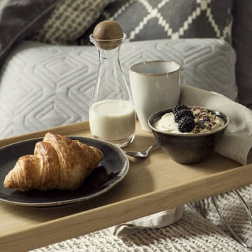 Natural small plate 2-pack - Black - Sagaform