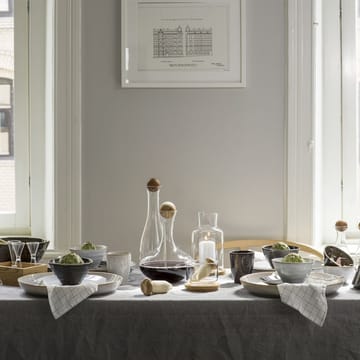 Natural small plate 2-pack - Black - Sagaform