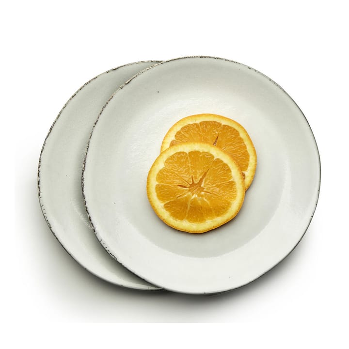 Natural small plate 2-pack, Light grey Sagaform