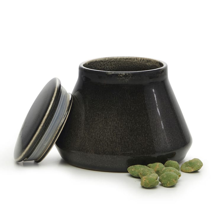 Natural storage jar small - Black - Sagaform