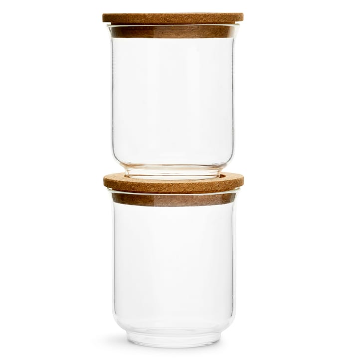 Nature glass jar with lid - Small - Sagaform