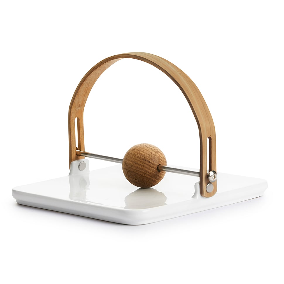 Sagaform Nature napkin holder Oak | Scandinavian Design | Napkin rings & holders | Gold-coloured