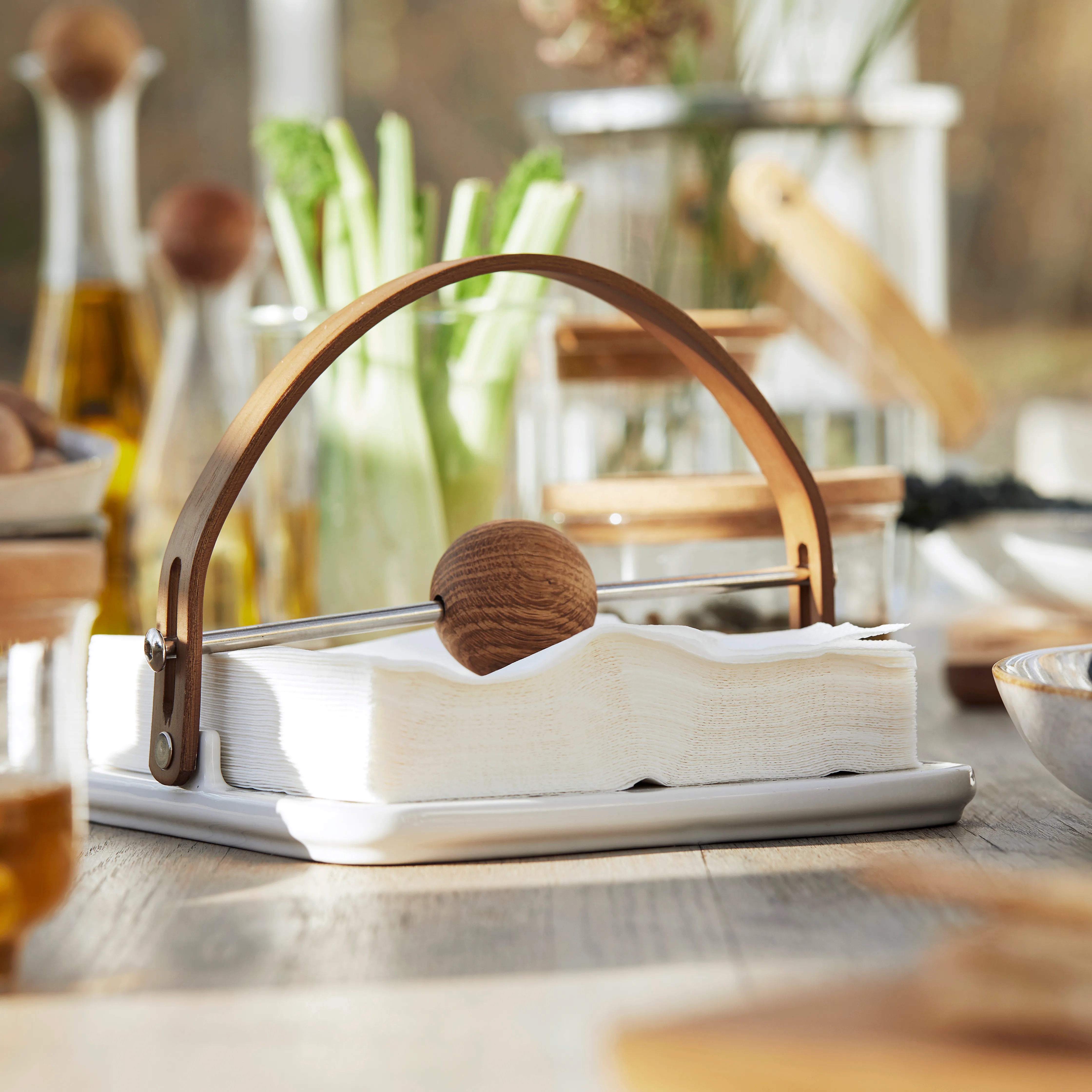 Nature napkin holder from Sagaform - NordicNest.com