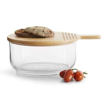 Nature salad bowl with bamboo lid - Ø21 cm - Sagaform