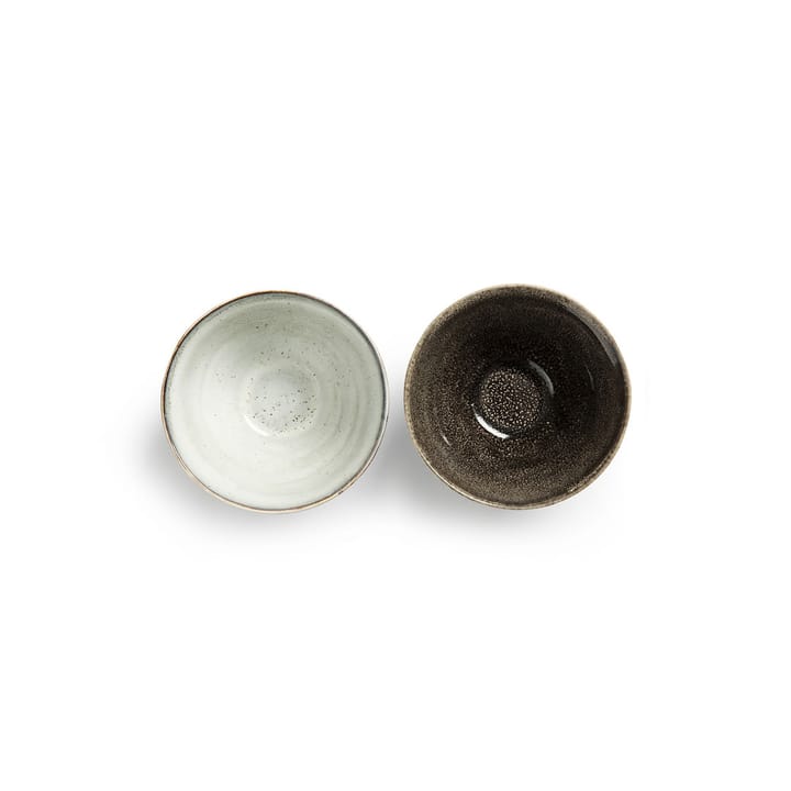 Nature serving bowl mini 2-pack - stoneware - Sagaform
