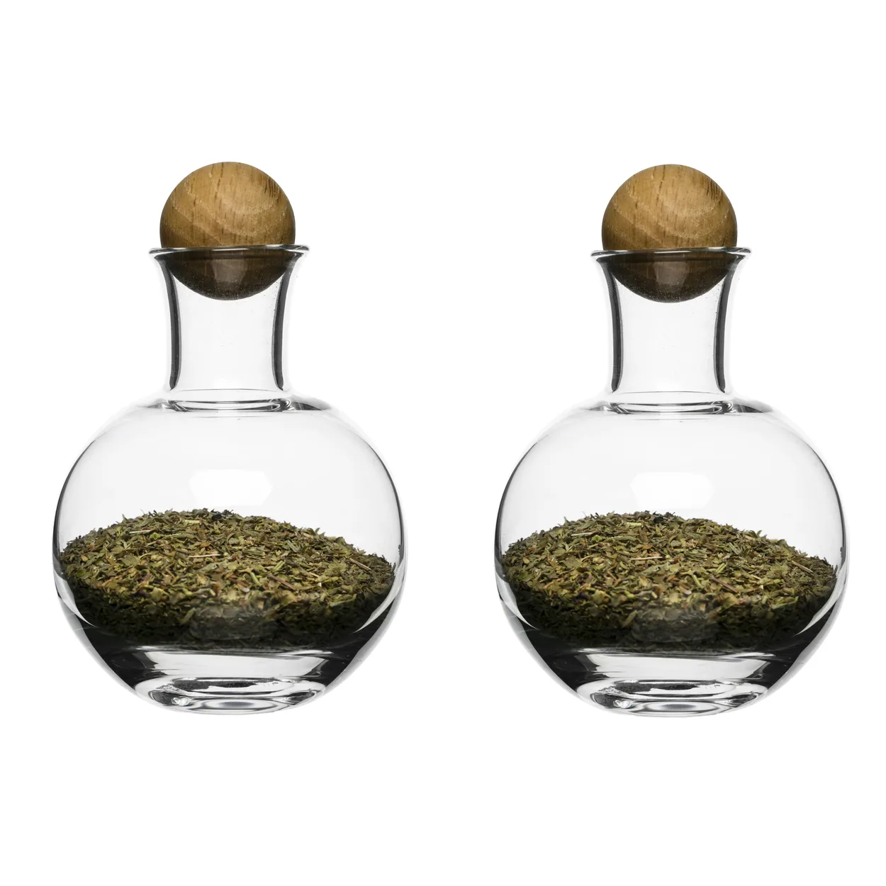 Sagaform Nature serving set 2-pack | Scandinavian Design | Salt & Pepper shakers | Brown