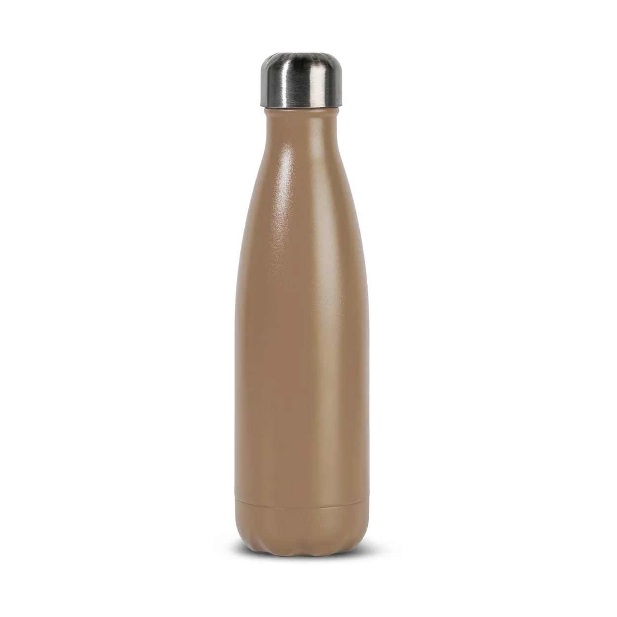 Sagaform Nils steel bottle 50 cl Fudge Pantone | Scandinavian Design | Water bottles | Brown